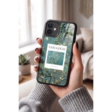 Snacase Apple iPhone 12 / 12 Pro Uyumlu Van Gogh Tasarımlı Glossy Premium Kılıf