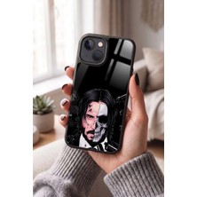 Snacase Apple iPhone 15 Plus Uyumlu Keanu Reeves Tasarımlı Parlak Premium Kılıf
