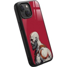 Snacase Apple iPhone 12 Mini Uyumlu Kratos Karakter Tasarımlı Parlak Premium Kılıf