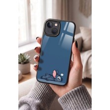 Snacase Apple iPhone 15 Uyumlu Stitch Tasarımlı Glossy Premium Kılıf