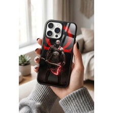 Snacase Apple iPhone 14 Pro Uyumlu Kratos Karakteri Tasarımlı Glossy Premium Kılıf