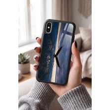 Snacase Apple iPhone x / Xs Uyumlu Kartal Uçuşu Tasarımlı Parlak Premium Kılıf