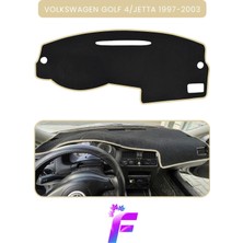 E-BİZ Volkswagen Golf 4 (1997-2003) Torpido Örtüsü | Araca Özel Üretim | Kolay Montaj | Tam Uyum| B85