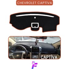 E-BİZ Chevrolet Captiva (2008-2011) Torpido Kılıfı | Yansıma ve Isı Engeller| Kolay Montaj | TA22