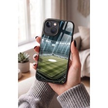 Snacase Apple iPhone 15 Plus Uyumlu Stadyum Tasarımlı Parlak Premium Kılıf