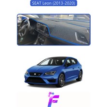 E-BİZ Seat Leon (2013-2020) Uyumlu Torpido Örtüsü | Yansıma Önleyici | Tam Koruma | Hızlı Montaj | K29