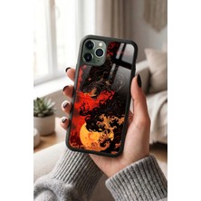 Snacase Apple iPhone 11 Pro Uyumlu Siyah Panter Tasarımlı Glossy Premium Kılıf