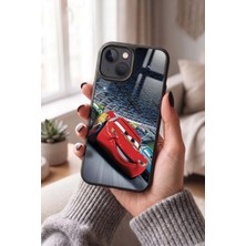 Snacase Apple iPhone 14 Plus Uyumlu Mcqueen Tasarımlı Parlak Premium Kılıf