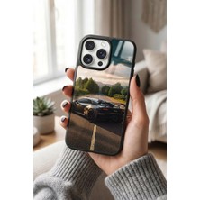 Snacase Apple iPhone 14 Pro Uyumlu Spor Otomobil Tasarımlı Parlak Premium Kılıf