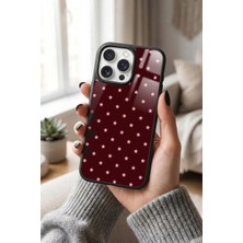 Snacase Apple iPhone 13 Pro Uyumlu Pembe Yıldızlar Tasarımlı Parlak Premium Kılıf