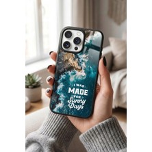 Snacase Apple iPhone 14 Pro Uyumlu Deniz Manzarası Tasarımlı Parlak Premium Kılıf