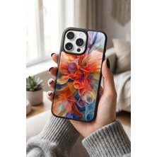Snacase Apple iPhone 14 Pro Uyumlu Soyut Doku Tasarımlı Glossy Premium Kılıf