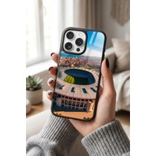 Snacase Apple iPhone 16 Pro Max Uyumlu Stadyum Tasarımlı Parlak Premium Kılıf