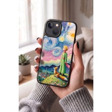 Snacase Apple iPhone 15 Uyumlu Küçük Prens Tasarımlı Glossy Premium Kılıf
