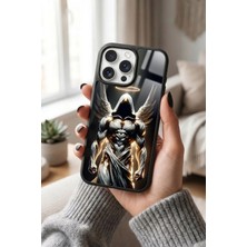 Snacase Apple iPhone 16 Pro Uyumlu Melek Figürü Tasarımlı Glossy Premium Kılıf
