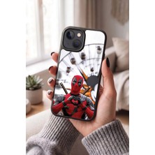 Snacase Apple iPhone 15 Plus Uyumlu Deadpool Tasarımlı Parlak Premium Kılıf