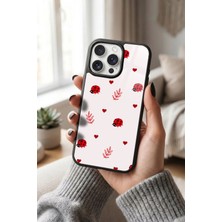 Snacase Apple iPhone 15 Pro Uyumlu Uğur Böceği Tasarımlı Glossy Premium Kılıf