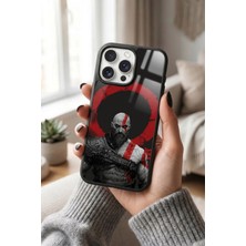 Snacase Apple iPhone 15 Pro Max Uyumlu Kratos Tasarımlı Glossy Premium Kılıf