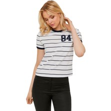 Tally Weijl Kadın Baskılı T-Shirt - Stscoperlap