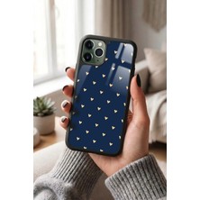 Snacase Apple iPhone 11 Pro Uyumlu Kalp Deseni Tasarımlı Parlak Premium Kılıf