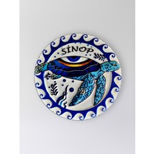 Mundy Sinop Polyester Kabartmalı Kaplumbağalı Magnet 7 cm Dekoratif Hediyelik Buzdolabı Süsü (KOD:1296)