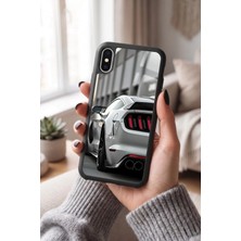 Snacase Apple iPhone Xs Max Uyumlu Spor Araba Tasarımlı Glossy Premium Kılıf