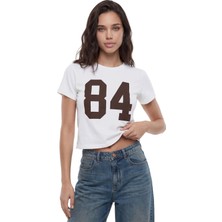 Tally Weijl Kadın Baskılı T-Shirt - Stscoperlap