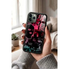 Snacase Apple iPhone 11 Pro Uyumlu Kar Maskeli Adam Tasarımlı Parlak Premium Kılıf