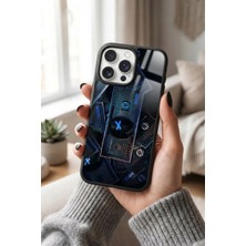 Snacase Apple iPhone 15 Pro Max Uyumlu Siyah Dolar Tasarımlı Parlak Premium Kılıf