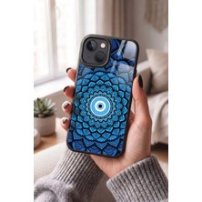 Snacase Apple iPhone 15 Plus Uyumlu Nazar Boncuğu Tasarımlı Glossy Premium Kılıf