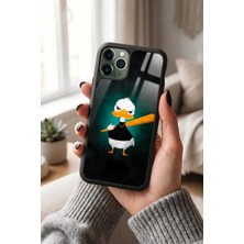 Snacase Apple iPhone 11 Pro Uyumlu Kızgın Ördek Tasarımlı Parlak Premium Kılıf