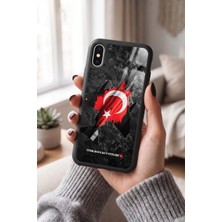 Snacase Apple iPhone x / Xs Uyumlu Savaş Uçağı Tasarımlı Parlak Premium Kılıf