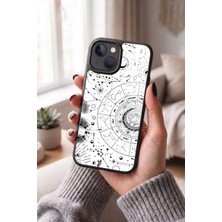 Snacase Apple iPhone 15 Plus Uyumlu Astroloji Tasarımlı Parlak Premium Kılıf