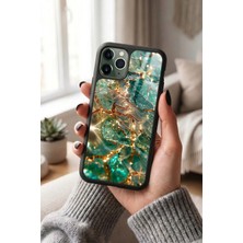 Snacase Apple iPhone 11 Pro Uyumlu Mozaik Cam Tasarımlı Glossy Premium Kılıf