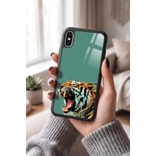 Snacase Apple iPhone Xs Max Uyumlu Kaplan Tasarımlı Parlak Premium Kılıf