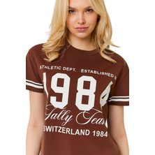 Tally Weijl Kadın T-Shirt - STSCOPOOM13