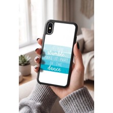 Snacase Apple iPhone x / Xs Uyumlu Motivasyonel Söz Tasarımlı Parlak Premium Kılıf