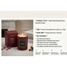 Ateiler Rebul Scented Candle Bereket Kokulu Mum 210GE
