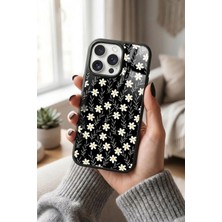 Snacase Apple iPhone 14 Pro Uyumlu Çiçek Deseni Tasarımlı Glossy Premium Kılıf