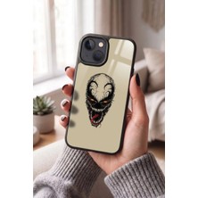 Snacase Apple iPhone 13 / 14 Uyumlu Korkunç Yüz Tasarımlı Parlak Premium Kılıf