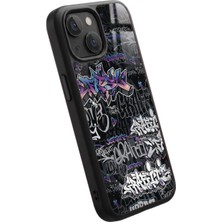 Snacase Apple iPhone 13 Mini Uyumlu Sokak Sanatı Tasarımlı Glossy Premium Kılıf