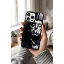 Snacase Apple iPhone 14 Pro Max Uyumlu Al Pacino Tasarımlı Parlak Premium Kılıf