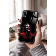 Snacase Apple iPhone Xs Max Uyumlu Joker Çizgi Film Tasarımlı Glossy Premium Kılıf