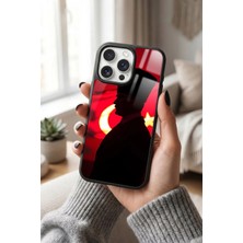 Snacase Apple iPhone 16 Pro Uyumlu Atatürk Silueti Tasarımlı Glossy Premium Kılıf