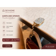 Deyhome Katlanabilir Çanta Askı Aparatı Masa Kenarı Çanta Tutucu Taşınabilir Çanta Kancası Çanta Model