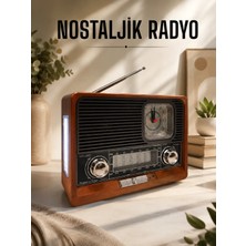 Sepetopia Nostaljik Radyo Usb,aux ve Sd Kart Girişli Bluetooth Bağlantılı