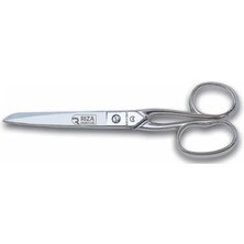Belirtilmemiş Rıza A4215-8 Ev ve Saya Makası No: 8 Inç / 20,32 cm - Krom Kaplama