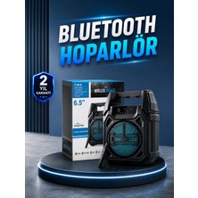 Marsilyan 15W Güçlü Ses Çıkışlı Bluetooth Hoparlör Fm Radyo ve Mikrofon Destekli