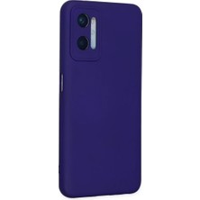 Belirtilmemiş Oppo A96 Kılıf Nano Içi Kadife Silikon - Mor