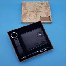 Belirtilmemiş Siyah Touchpen Kalem Anahtarlık ve Cüzdan